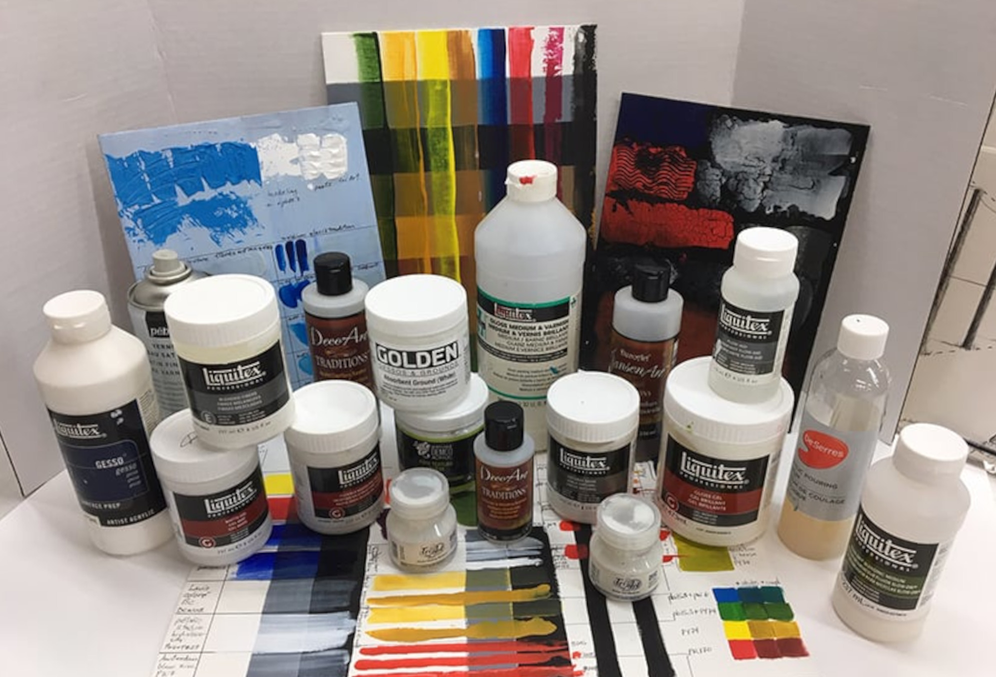 Médium de lissage pour acrylique Liquitex